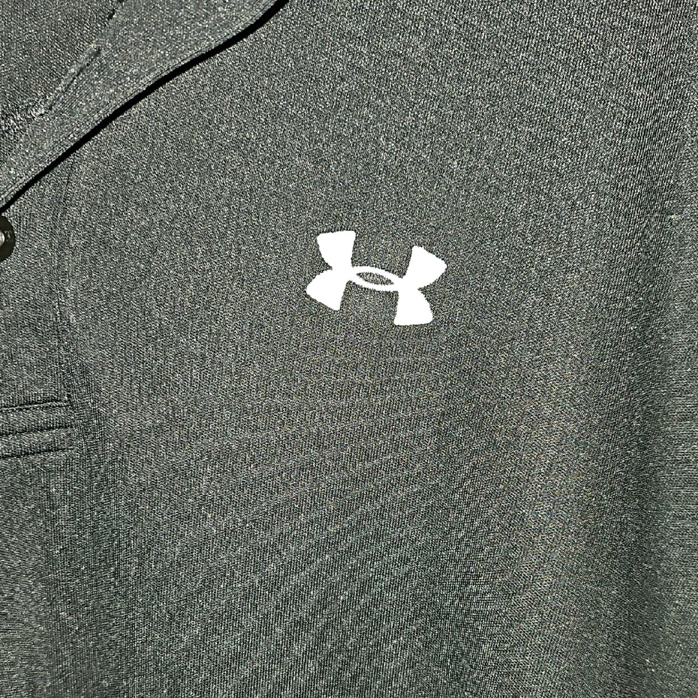 Under Armour Men's Black Polo Shirt
